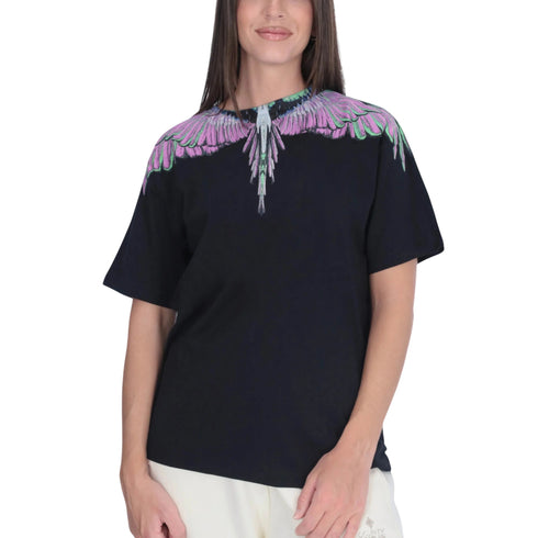 T-shirt Donna in cotone, dal fit regolare, con grafica